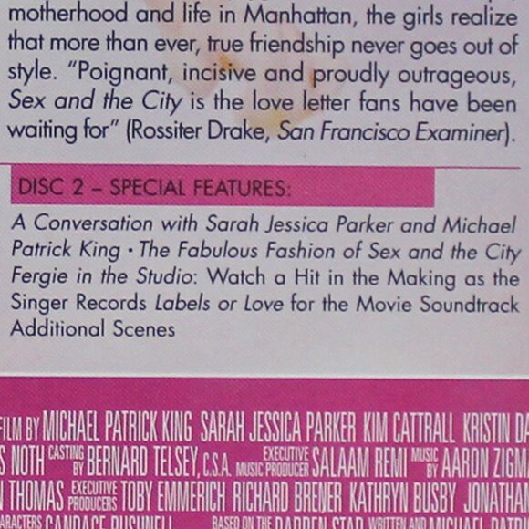 Sex And The City The Movie Extended Cut Two Disc Special Edition - Picture 11 of 11